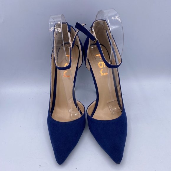 FSJ D'Orsay Closed Pointed Toe High Heel Shoes - Picture 2 of 10